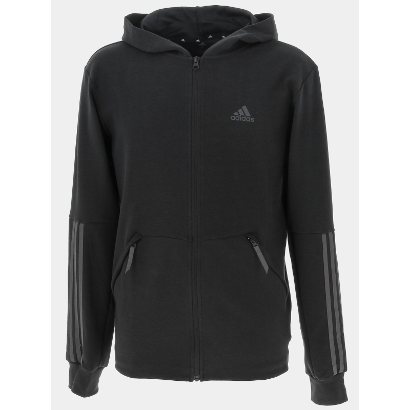 Sweat à capuche motion noir homme - Adidas