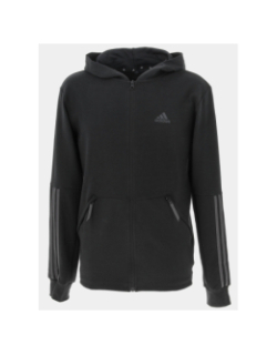 Sweat à capuche motion noir homme - Adidas