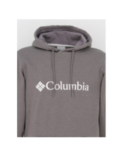 Sweat à capuche basic logo gris homme - Columbia