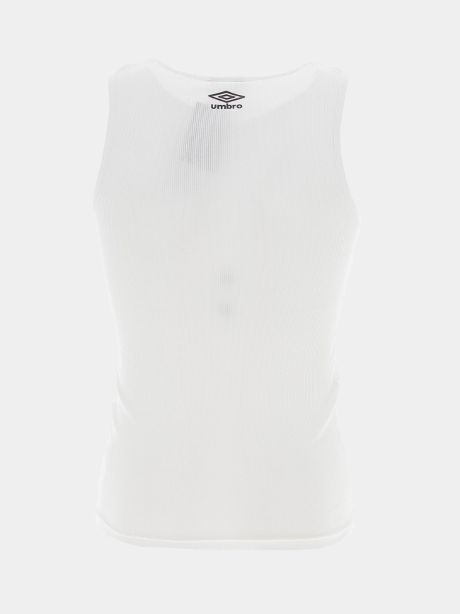 Débardeur essential côtelé blanc homme - Umbro