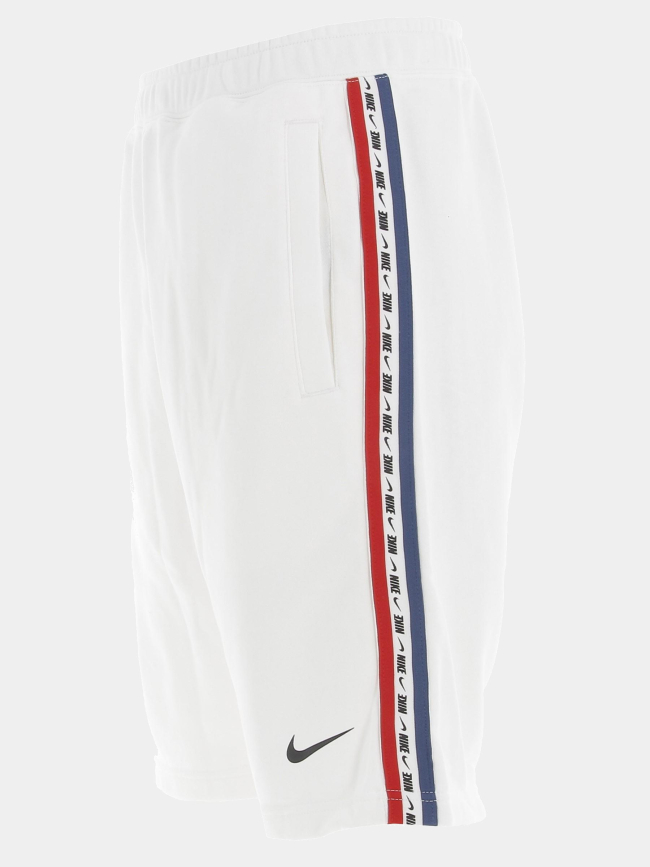 Short de sport repeat blanc homme - Nike
