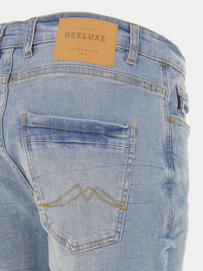 Short en jean kurt bleu clair homme - Deeluxe