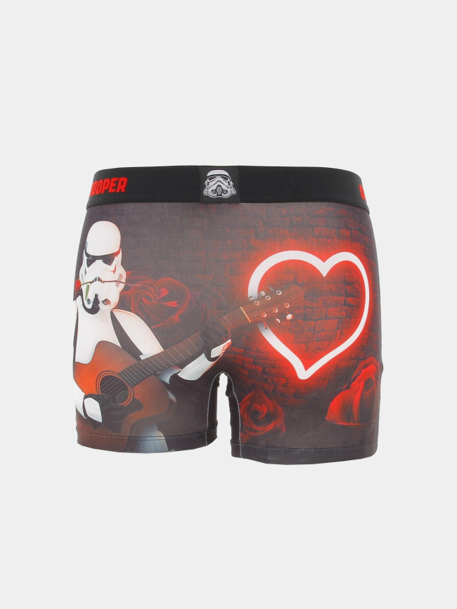 Boxer stormtrooper noir rouge homme - Freegun