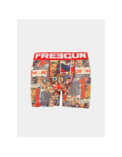 Boxer bande dessinée multicolore homme - Freegun