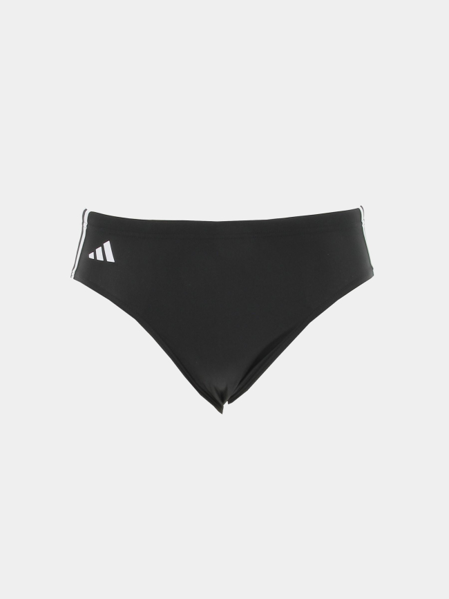 Maillot de bain de natation 3 stripes noir homme - Adidas