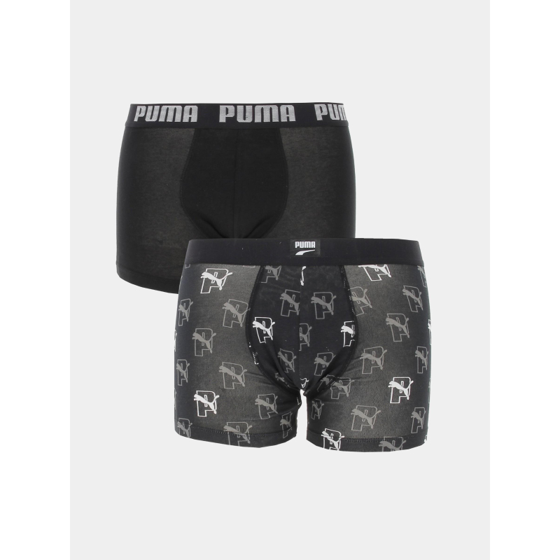 Pack 2 boxers cat noir homme - Puma