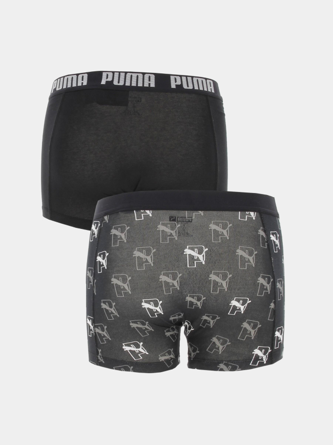 Pack 2 boxers cat noir homme - Puma