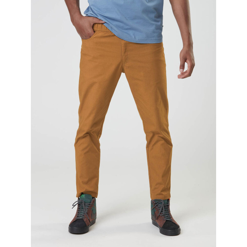 Pantalon chino dalaro marron homme - Picture