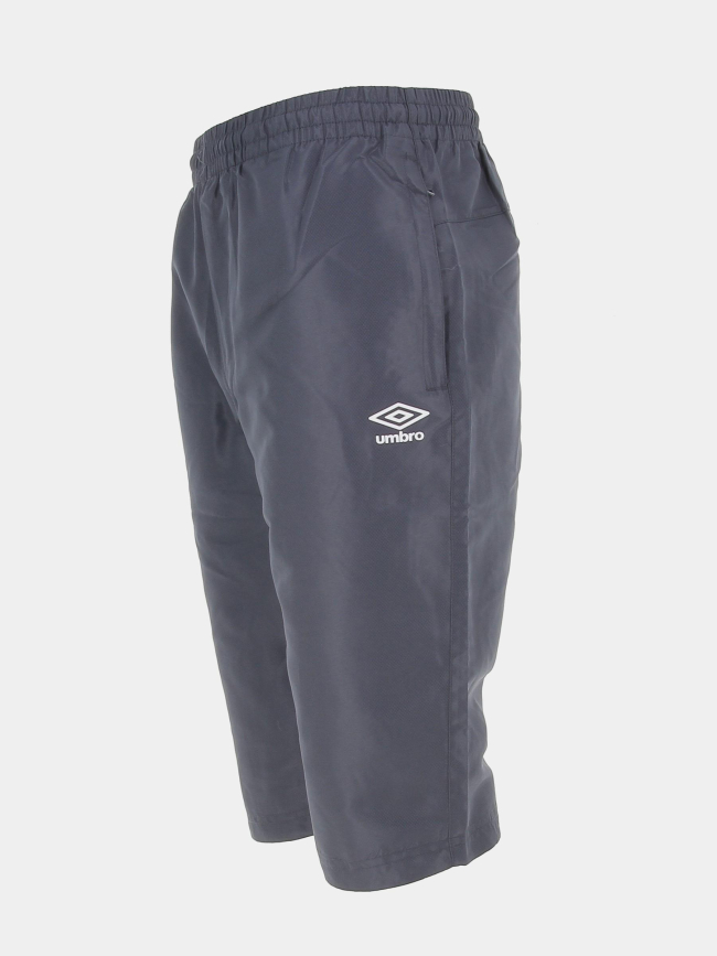 Bermuda de sport long gris homme - Umbro