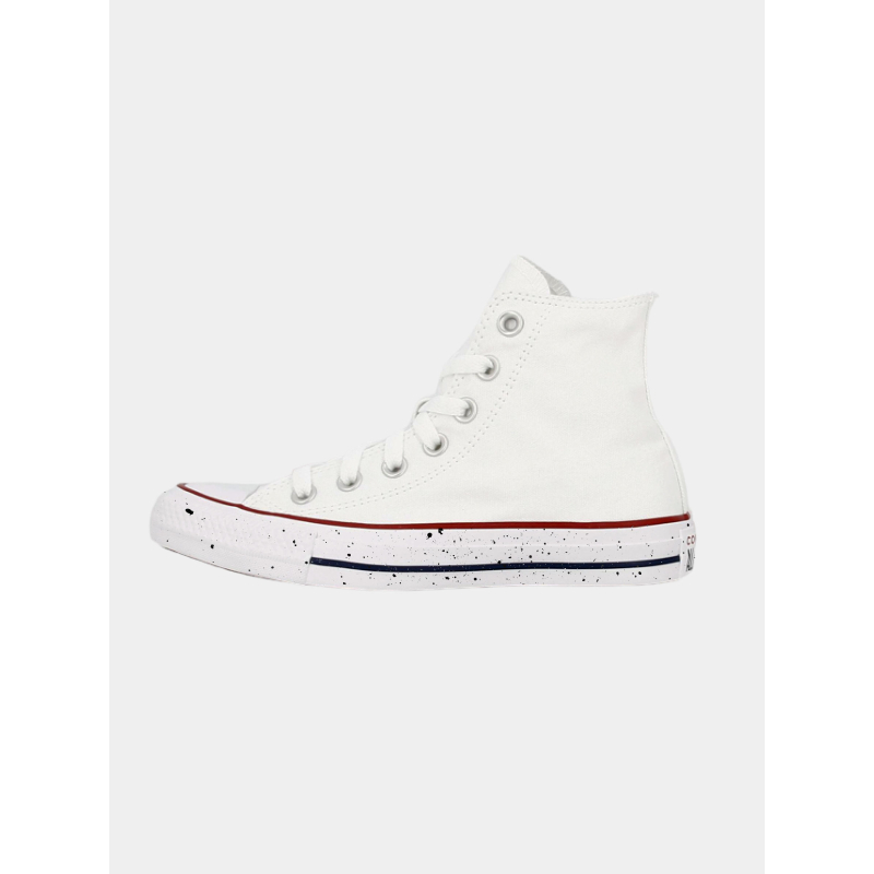 Converse montantes chuck taylor paint splatter blanc - Converse