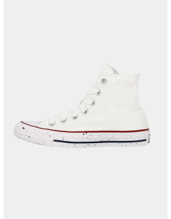 Converse montantes chuck taylor paint splatter blanc - Converse