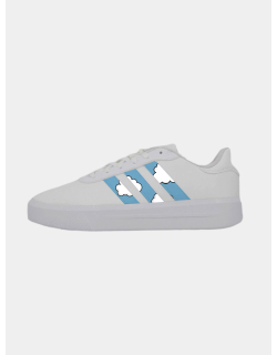 Baskets court platform custom nuage blanc femme - Adidas