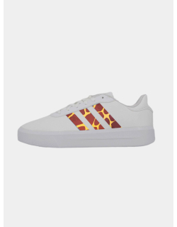 Baskets court platform custom girafe blanc femme - Adidas