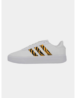 Baskets court platform custom tigre blanc femme - Adidas