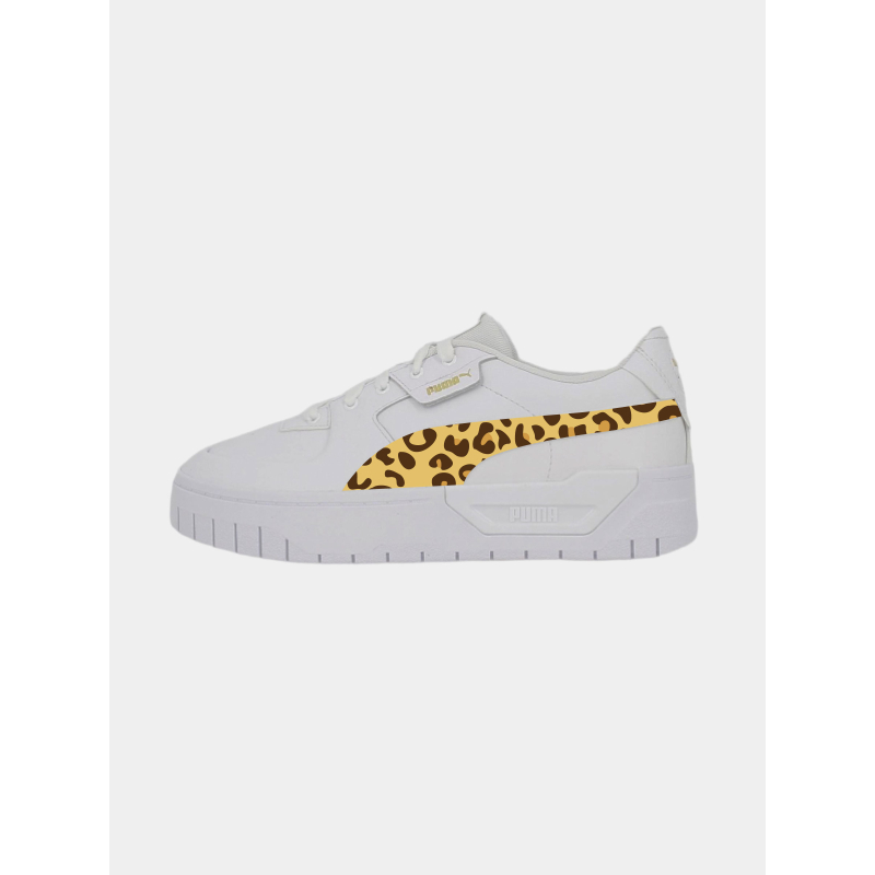 Baskets cali dream custom panthère blanc femme - Puma