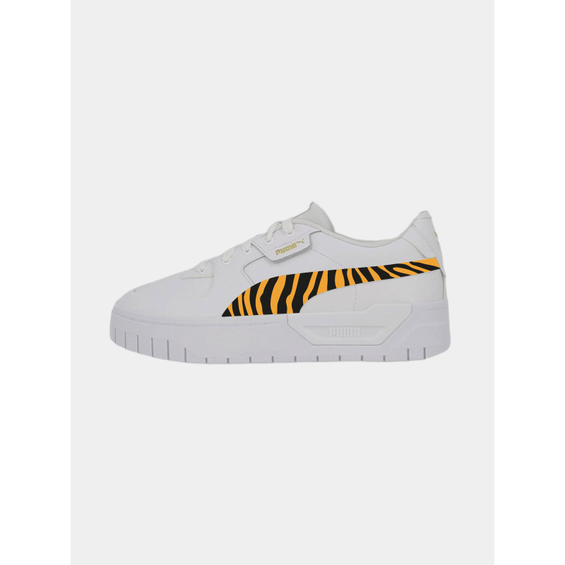 Baskets cali dream custom tigre blanc femme - Puma