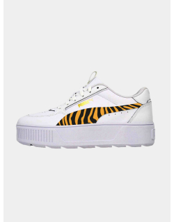 Baskets compensées karmen rebelle tigre blanc femme - Puma