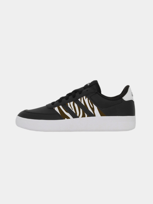 Baskets breaknet 2.0 custom zèbre noir homme - Adidas