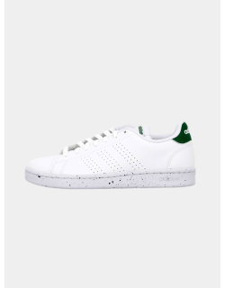 Baskets basses advantage paint splatter blanc vert homme - Adidas