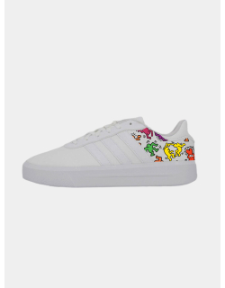 Baskets court platform keith haring blanc femme - Adidas