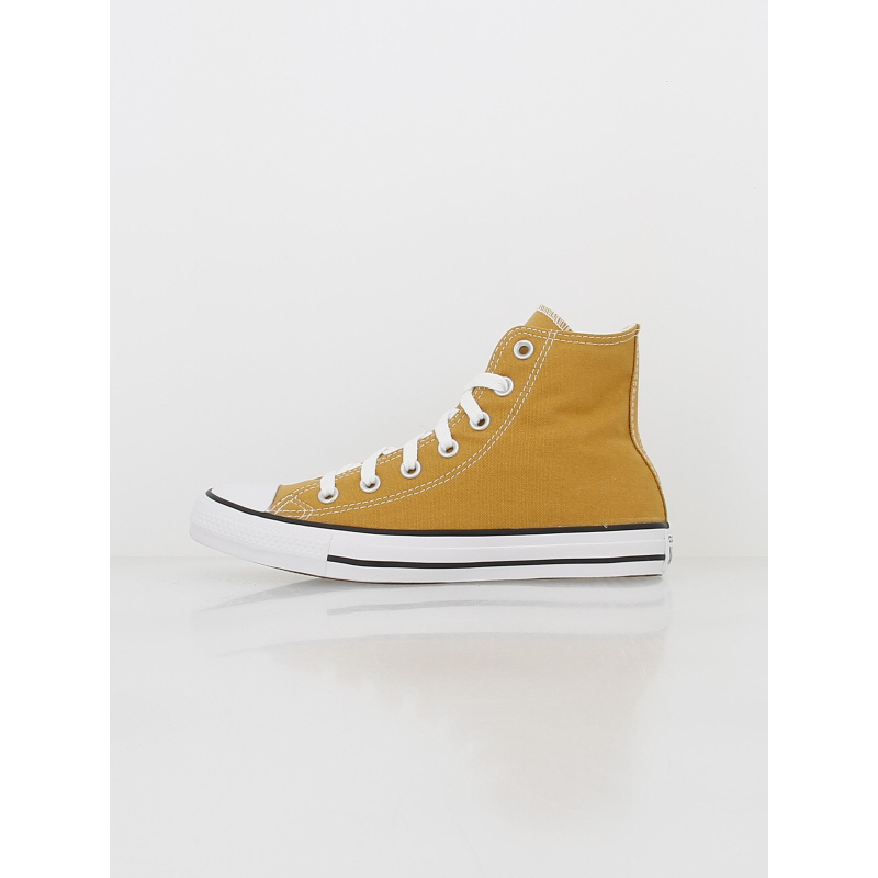 Converse chuck taylor all star en toile jaune miel - Converse