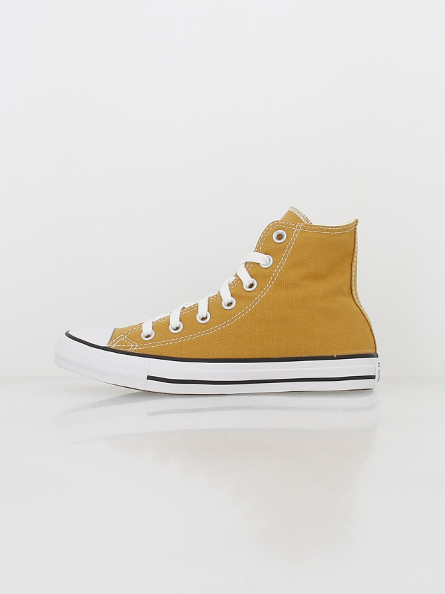 Converse chuck taylor all star en toile jaune miel - Converse