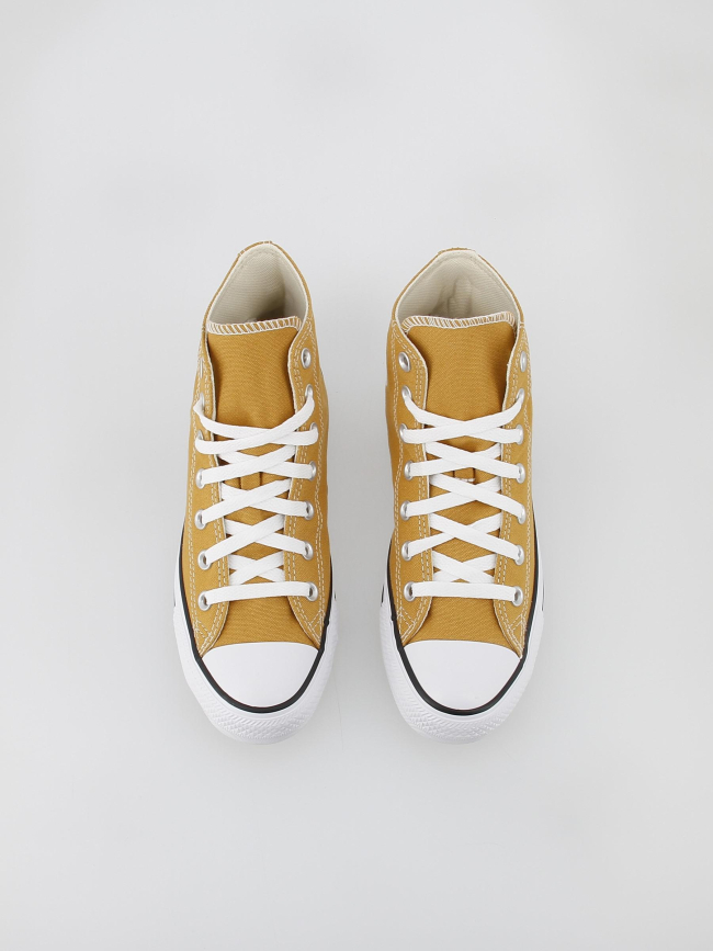 Converse chuck taylor all star en toile jaune miel - Converse