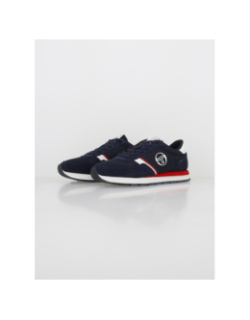 Baskets viareggio bleu marine rouge homme - Sergio Tacchini