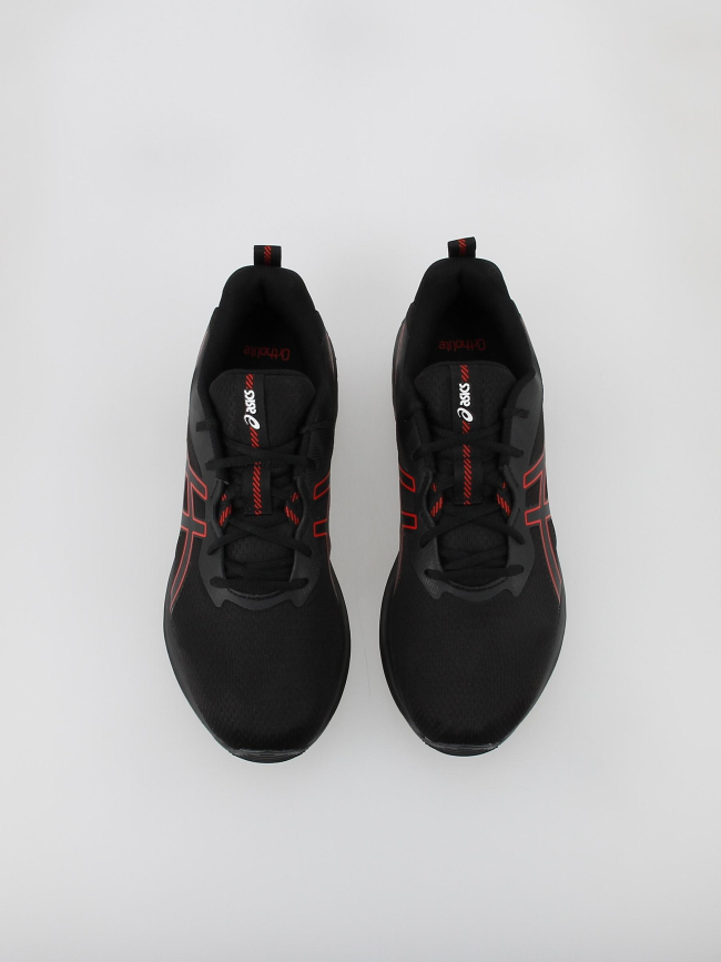 Chaussures de running gel quantum 90 rouge noir homme - Asics