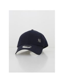 Casquette 9forty flawless logo métal bleu marine - New Era