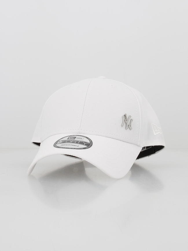 Casquette 9forty flawless logo métal blanc - New Era