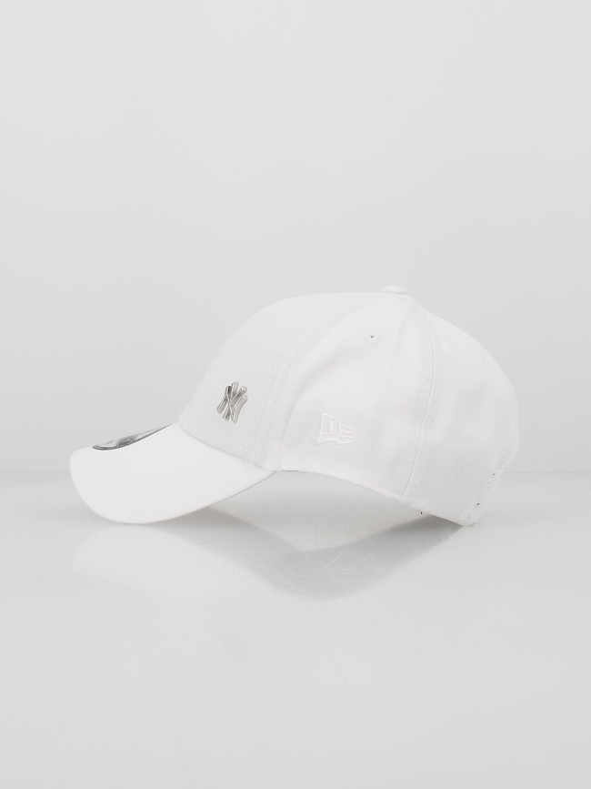 Casquette 9forty flawless logo métal blanc - New Era