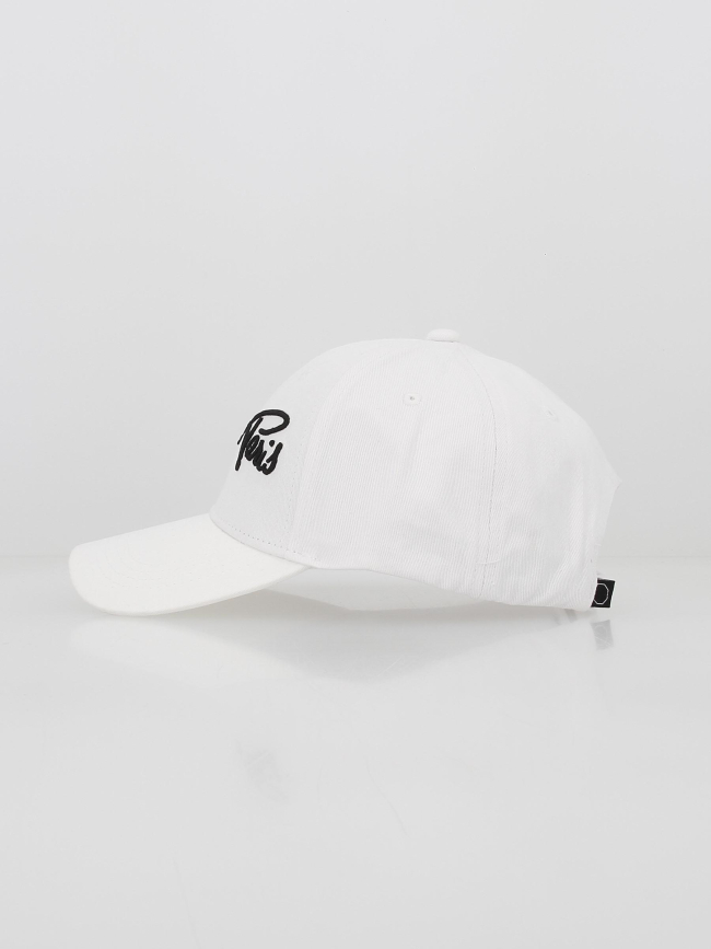 Casquette signature logo brodé blanc - Project X Paris