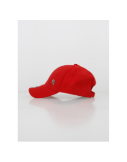 Casquette 9forty flawless logo métal rouge - New Era