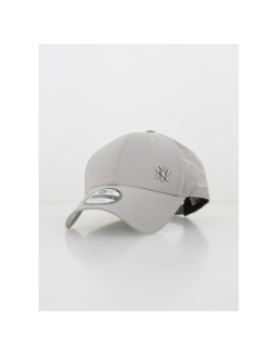 Casquette 9forty flawless logo métal gris - New Era