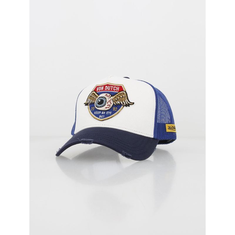 Casquette trucker oeil bleu marine homme - Von Dutch