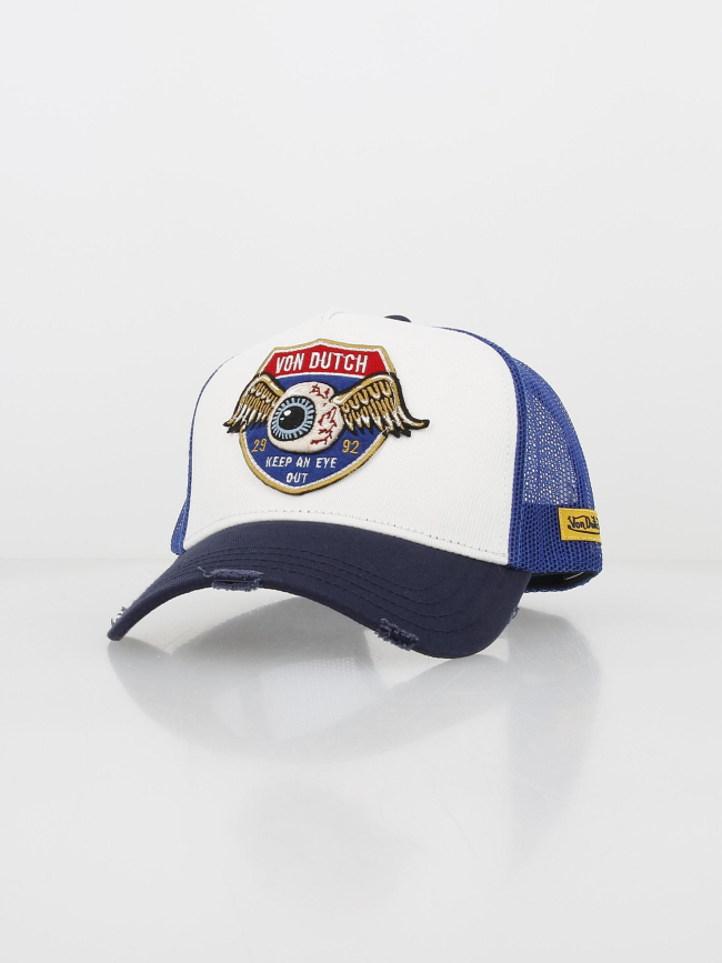 Casquette trucker oeil bleu marine homme - Von Dutch