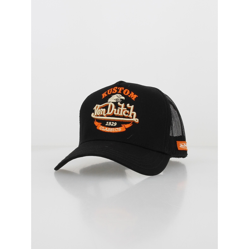 Casquette trucker kustom noir homme - Von Dutch