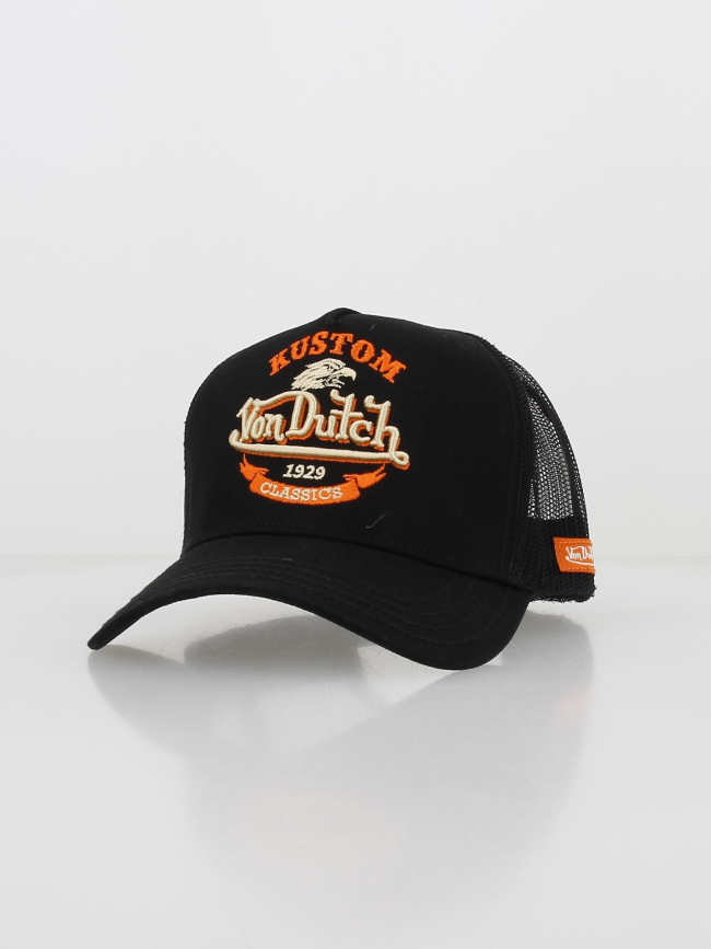 Casquette trucker kustom noir homme - Von Dutch