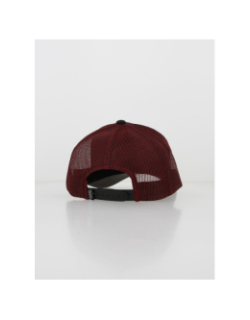 Casquette baseball filet noir bordeaux homme - Von Dutch