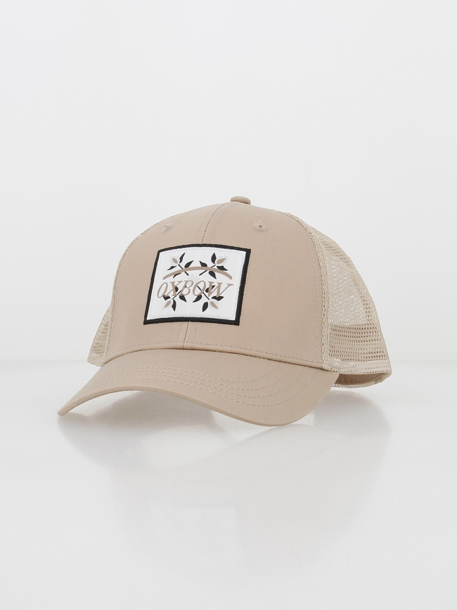 Casquette trucker logo corporate kepy beige - Oxbow