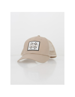 Casquette trucker logo corporate kepy beige - Oxbow