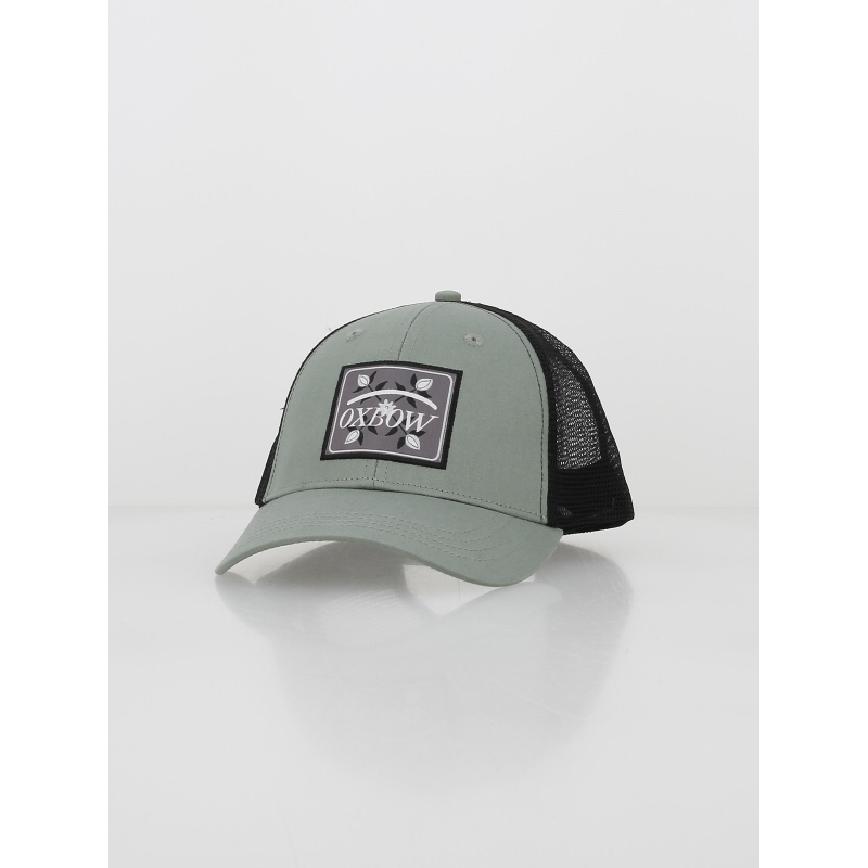 Casquette trucker logo corporate kepy vert - Oxbow