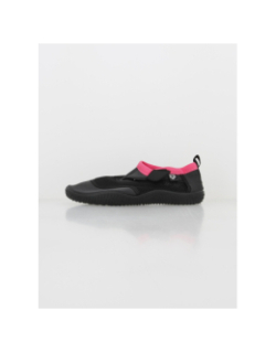 Chaussures d'eau polybag gris anthracite rose femme - Arena