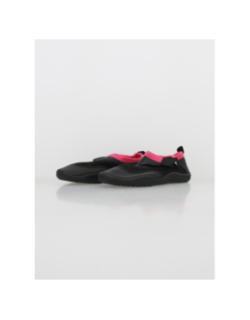 Chaussures d'eau polybag gris anthracite rose femme - Arena