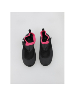 Chaussures d'eau polybag gris anthracite rose femme - Arena