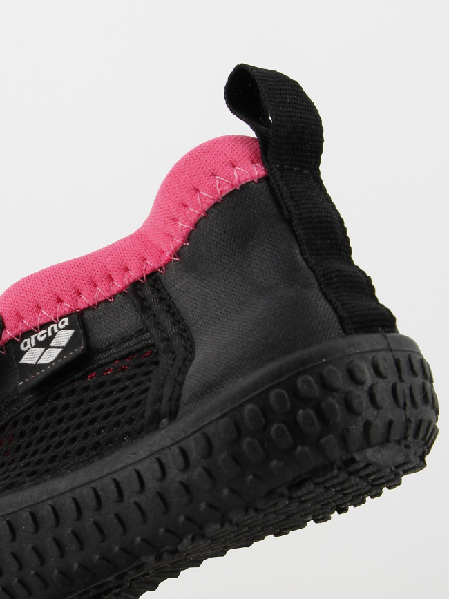 Chaussures d'eau polybag gris anthracite rose femme - Arena