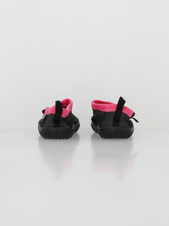 Chaussures d'eau polybag gris anthracite rose enfant - Arena