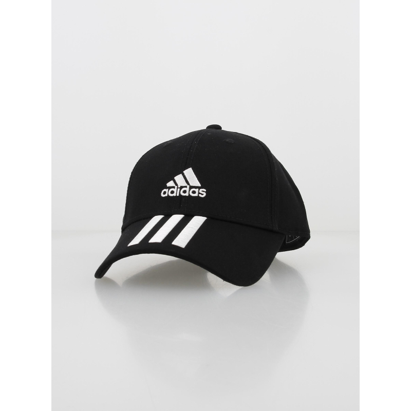 Casquette 3 stripes brodé noir - Adidas