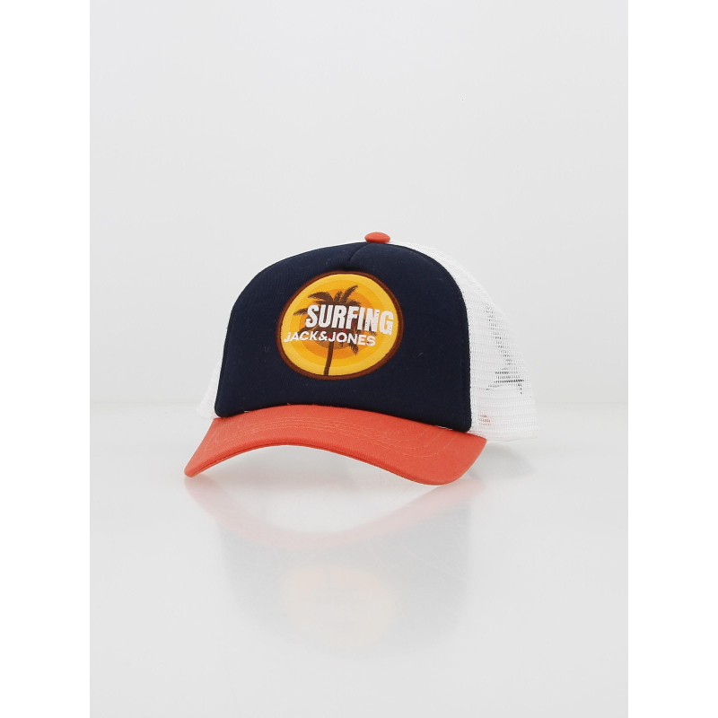 Casquette byron surf trucker multicolore garçon - Jack & Jones